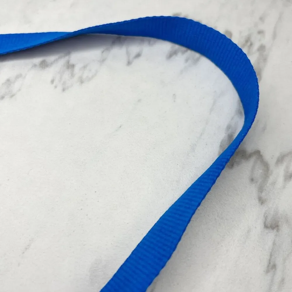 Blue ID Badge Holder School Work Lanyard Necklace